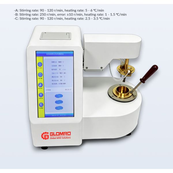 Fully Automatic Closed Cup Flash Point Testing Equipment GLO-BS9000 Sealed Testing Environment Precise Temperature Control Astm