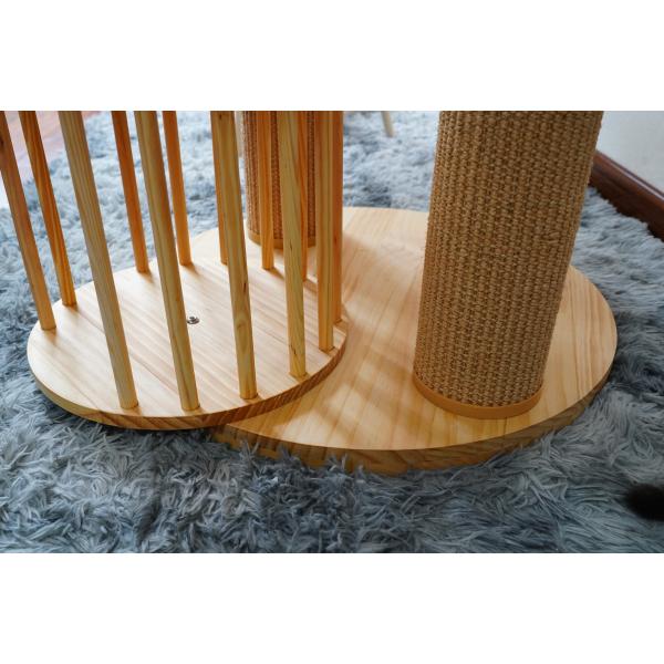 Durable House Kitten Cat Climbing Tree Tower Condo With Scratching Posts