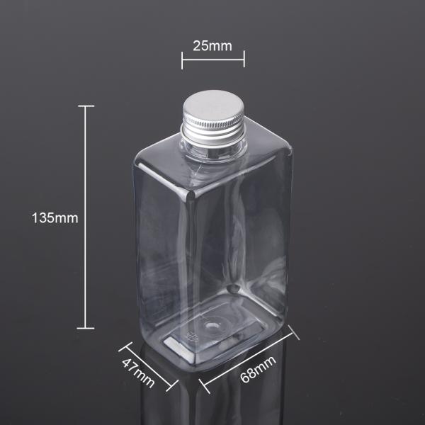 Liquid Food Grade Volume 300ml Empty Plastic Bottles