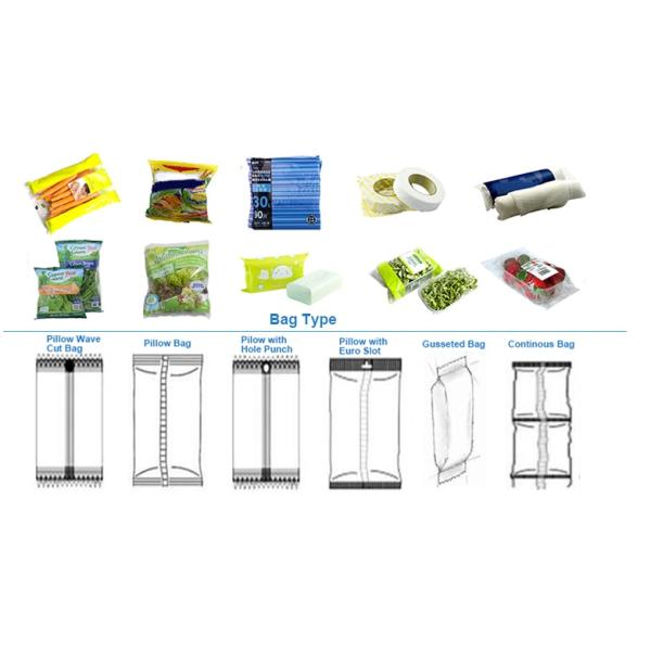 50bag/Min Pillow Type Packing Machine For Apple Tomato Cherry Tomato Blueberry