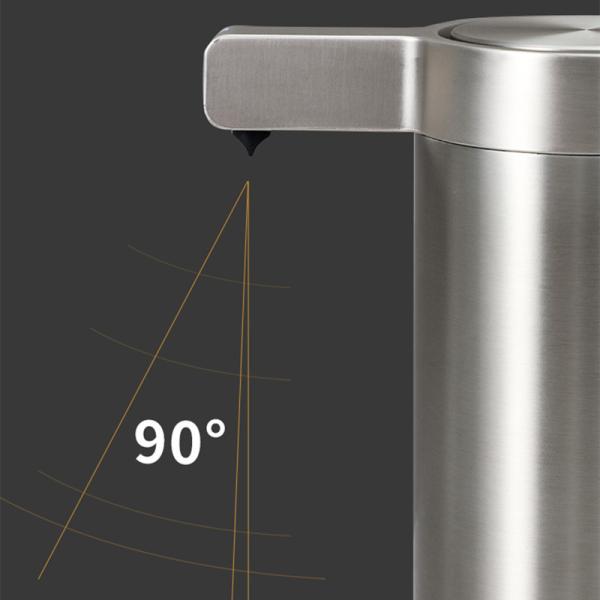 ABS Plastic Countertop Touchless Hand Sanitizer Dispenser White Automatic Alcohol Gel Dispenser