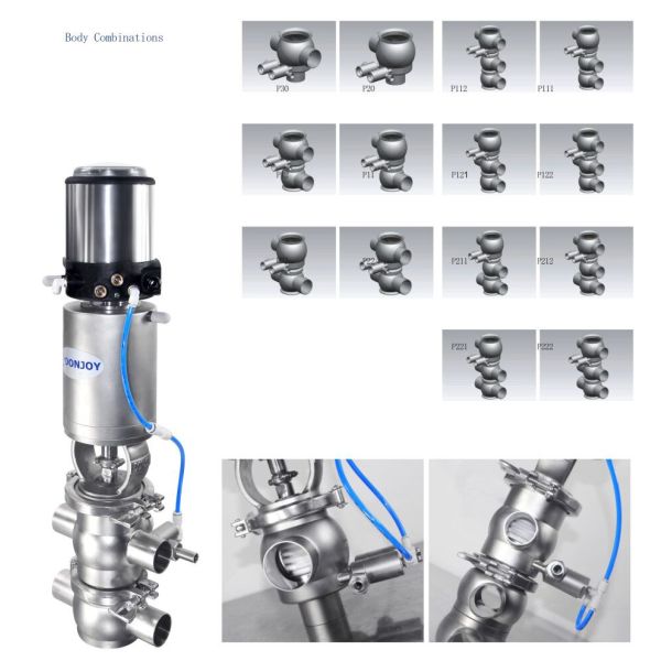 Donjoy DOUBLE SEAL MIXPROOF VALVE (E-C Series) With 3 Position Sensor