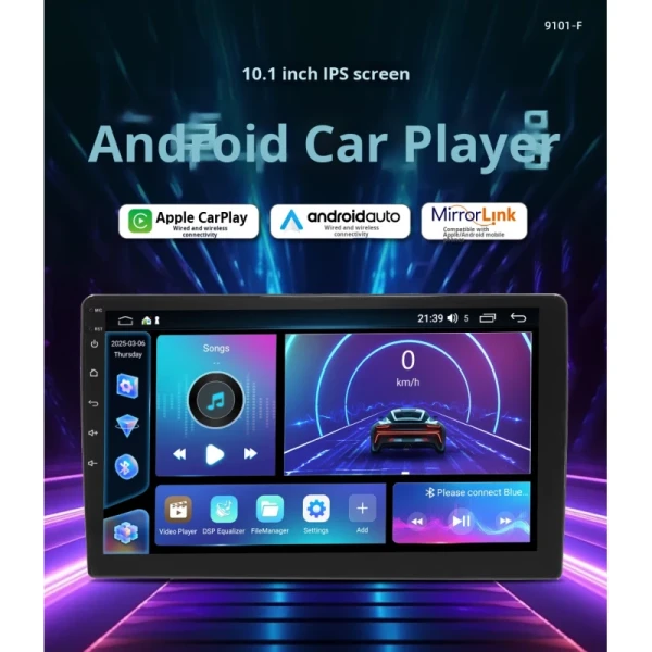 Creatall 7/9/10inch Central Control Car Android GPS Navigation Smart for BT Wifi Internet All-in-One Dashboard Machine
