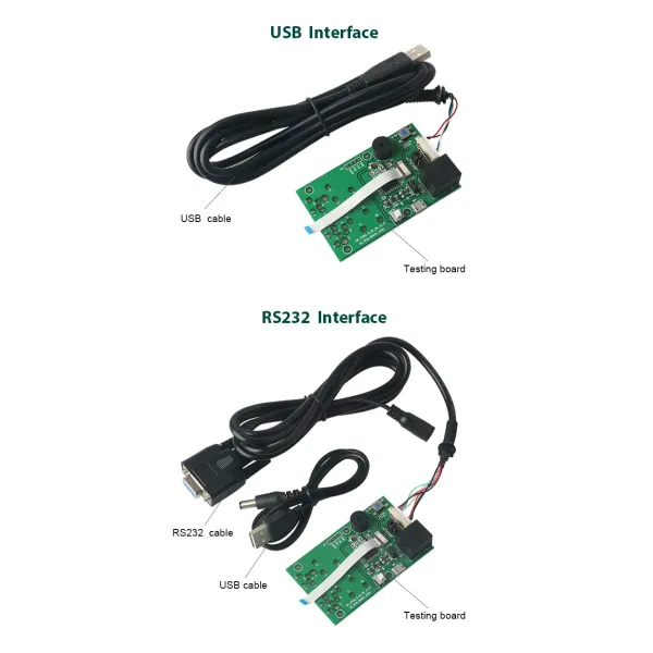 High-Performance 2D Barcode Scanner Module with 3mil/0.076mm Resolution and 640*480 Image Sensor