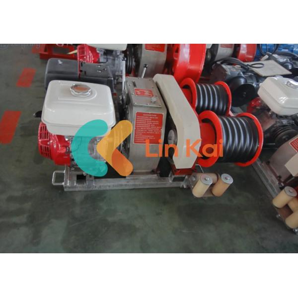 Diesel 3 Ton Double Capstan Cable Winch Puller Tower Construction Equipment