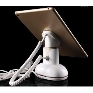 COMER display Solutions security alarm counter stands for tablet with charging