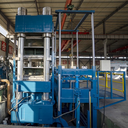 Large Solid Tire Hydraulic Hot Press Plate Vulcanizing Press with Automatic Control