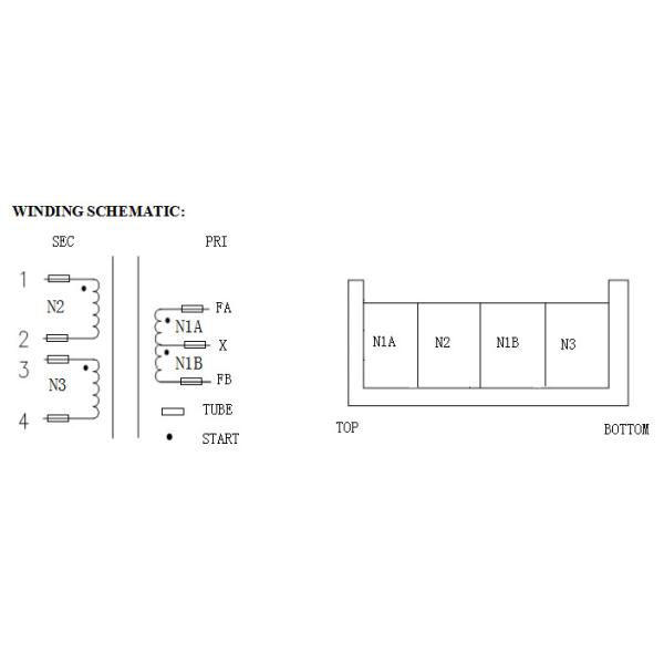 High Frequency Large Power Transformer Litz Wire Big Power For Power Supply Driver