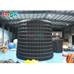 Customized Air 360 Photo Booth Enclosure Inflatable Cube Backdrop Tent For Party