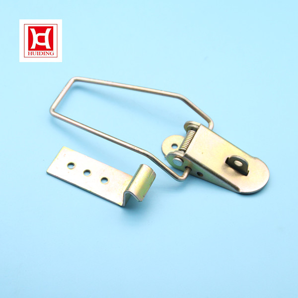 Industrial Fastener Over Center Corner Toggle Latch Color Galvanized With Side Hooks