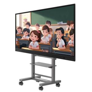 LCD Smart Board Display Meeting Digital Interactive Whiteboard School Teaching