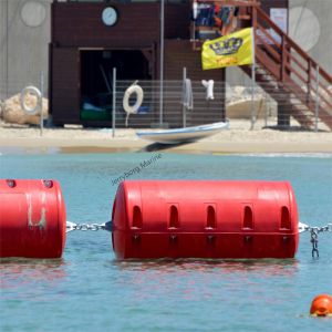 LLDPE Plastic Floating Security Barriers Tubular Floating Pontoon
