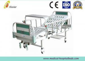 Quality CE Approved Manual 2 Crank Medical Hospital Beds With Covered Castors (ALS-M223) for sale