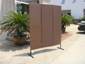 China Outdoor Rattan Furniture Fence For Poolside / Lawn / Riverside on sale