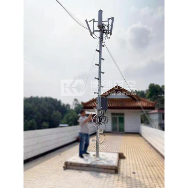 Fixed UAV jammer 1500m one-key drive aerial photography aircraft 1.5g / 2.4g / 5.8g three-segment frequency UAV jammer