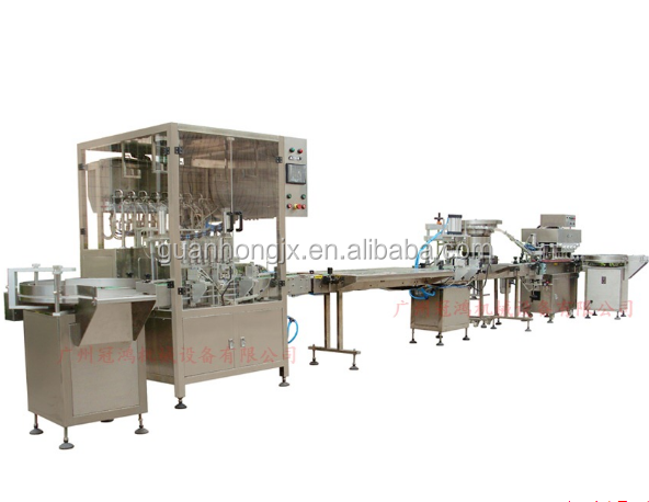 High Filling Accuracy Automatic Perfume Filling Production Line By Liquip Equipment