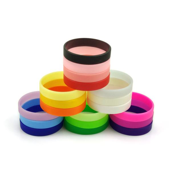Silicone Flexible Wristband Bracelet For Anniversary Gift Party