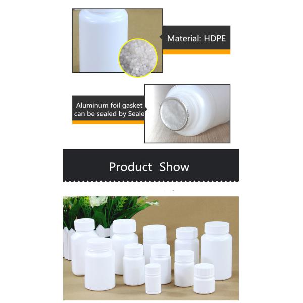 70ML Empty Medicine Pill Capsule Bottle With Lid for Medical Tablets and Capsules