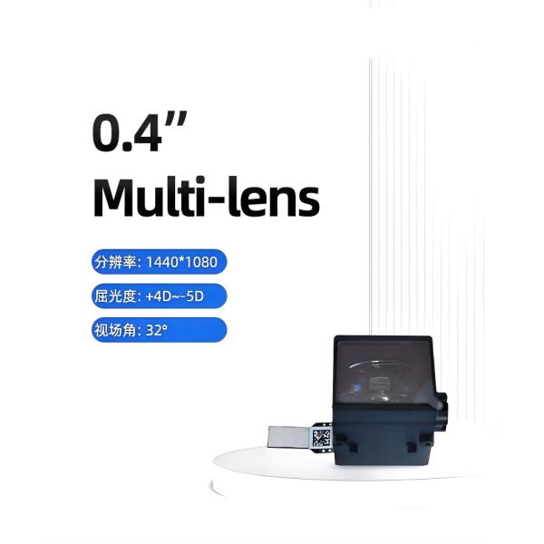 【0.4-inch HD EVF】Electronic Viewfinder Type-C Solution 1440×1080 Resolution Suitable for Industrial Equipment / Medical Instruments / Telescopes High