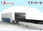 Automatic Fabric Cutting Machine With X Y Axis Table , Servo Motor Metal Laser