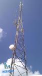 Tri tubular telecom tower