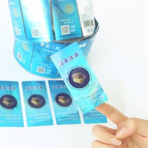 PVC Printing Label Stickers Offset Printing / Digital Printing Customized