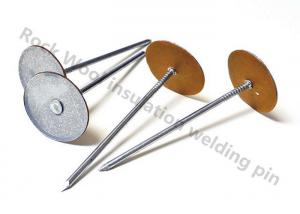 China Cupped Head Weld Pin To Secure Insulation Inside Fabricated Blankets on sale