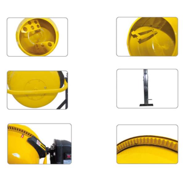 260L Cement Concrete Mixer Machine ROHS Portable Compcat Structure