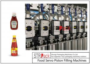 China Automatic Tomato Paste Making Machine 30 - 50 Bottles/min Production Line on sale