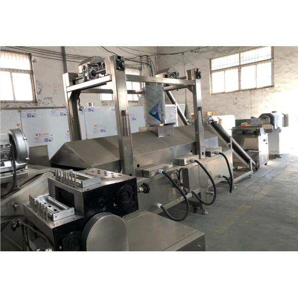 Fully Automatic Pani Puri Making Machine , Fried Snack Food Processing Machinery