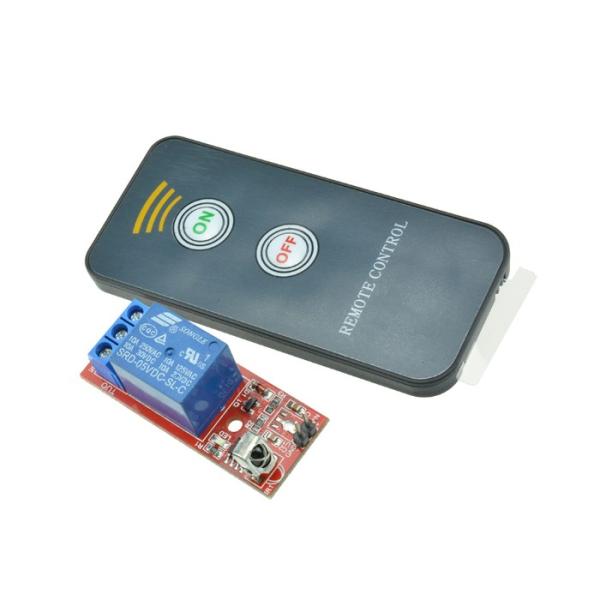 DC 5V 12V 1 Channel Relay Module Infrared IR Remote Switch Control 1 CH Relay Driving Board Controller For Electronic
