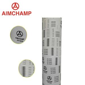 China 1380 x 100m Aluminum Oxide Abrasive Rolls Machine Jumbo Roll Belt on sale