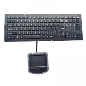 Quality Sealed EMC Keyboard Integrated Touchpad For Rugged PC / Laptops for sale