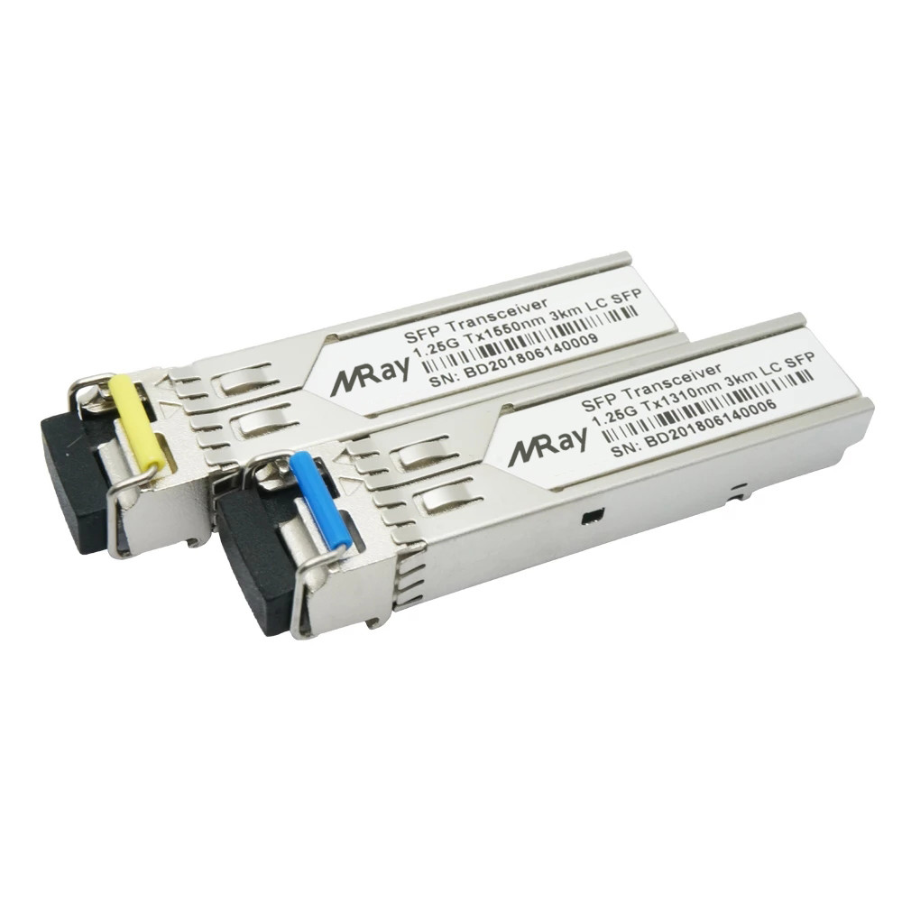 Quality 1.25G SFP Transceiver Modules BX 1310nm FP laser transmitter For FTTO Network for sale