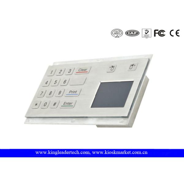 Industrial Metal Numerical Keypad Touchpad for Harsh Envirement