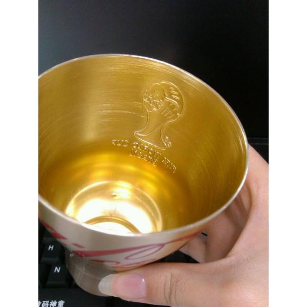 12oz aluminum copper plating mug
