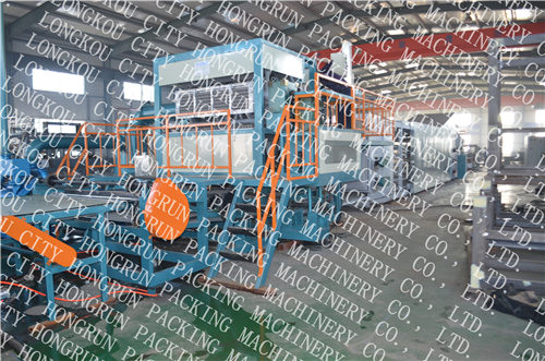 Custom Molded Egg Tray Machine Environmental Project Low Labor Cost