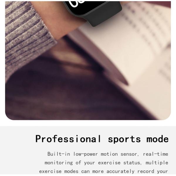 IPS Full Screen RTK Programmable Smart Watch For ECG Heart Rate