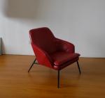 Modern Leisure Design Genuine Leather reception hotel Single Seater Chair