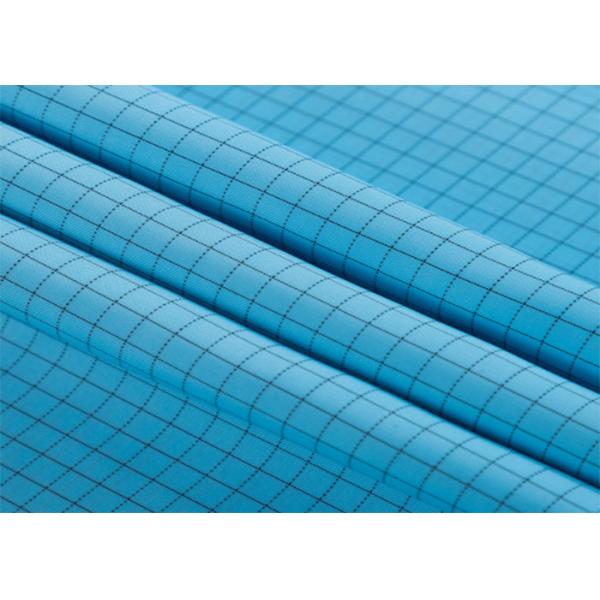 0.5 Grid Factory Price Anti Static Twill Fabric For Protection Suit 110gsm