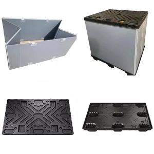 Custom 2mm - 11mm Plastic Pallet Box Collapsible Moving Boxes Reusable