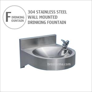 Quality WDF25B Cost-Competitive Wall Mounted Stainless Steel Drinking Fountain for sale
