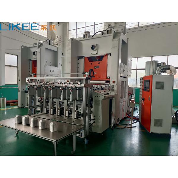 Customized Siemens Motor Aluminum Foil Plate Making Machine For Food Packing