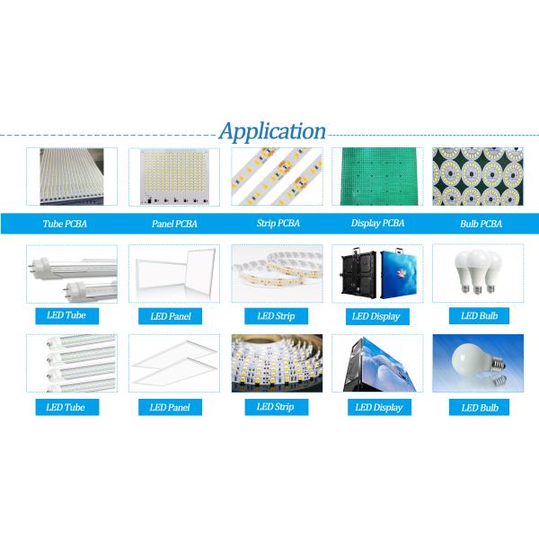 180K CPH LED Bulb Making Machine 5 Sets Camera Pick And Place Machine