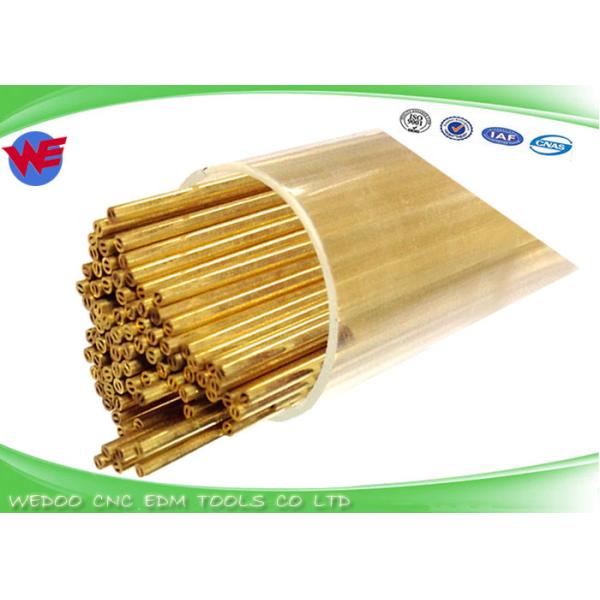 0.5mm Precision Copper Tubing Double Hole Type For EDM Drilling Machine Processing
