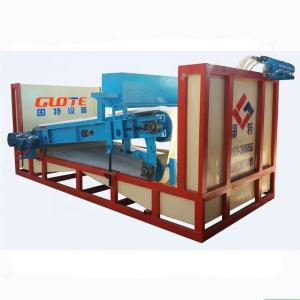 Quality Wet Belt Magnetic Separator for Silica Sand Improvement Feeding size 0-1.2mm for sale