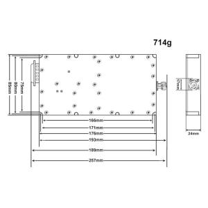 100-1500MHz-50W Customizable Power Amplifier 50W Anti Drone Module
