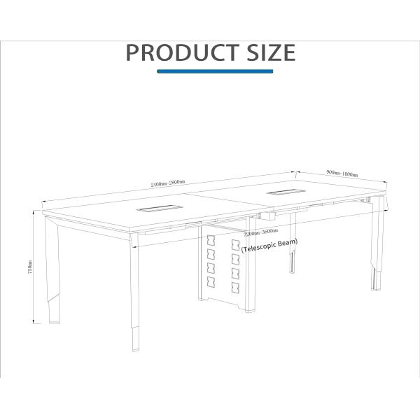 Metal Table Frame Inspection and Free for Conference Interactive Flat Panel in Conferences