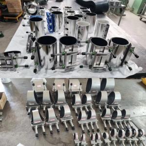 Dual Latch Secure Radial Hydraulic Compensation Non-welded Repair Adaptive