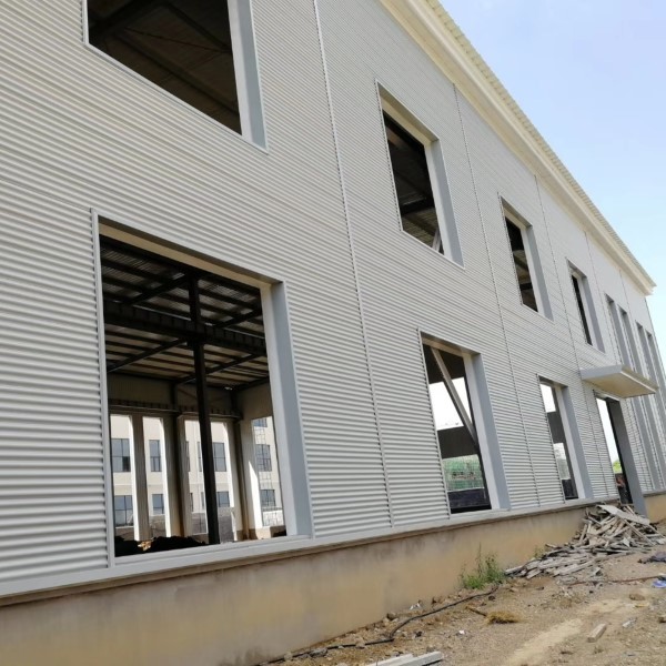 Large Span Prefabricated Steel Structure Workshop For Industry / Factory